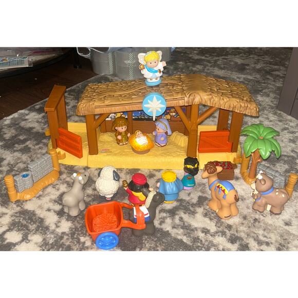 Fisher-Price Little People Nativity Deluxe Set